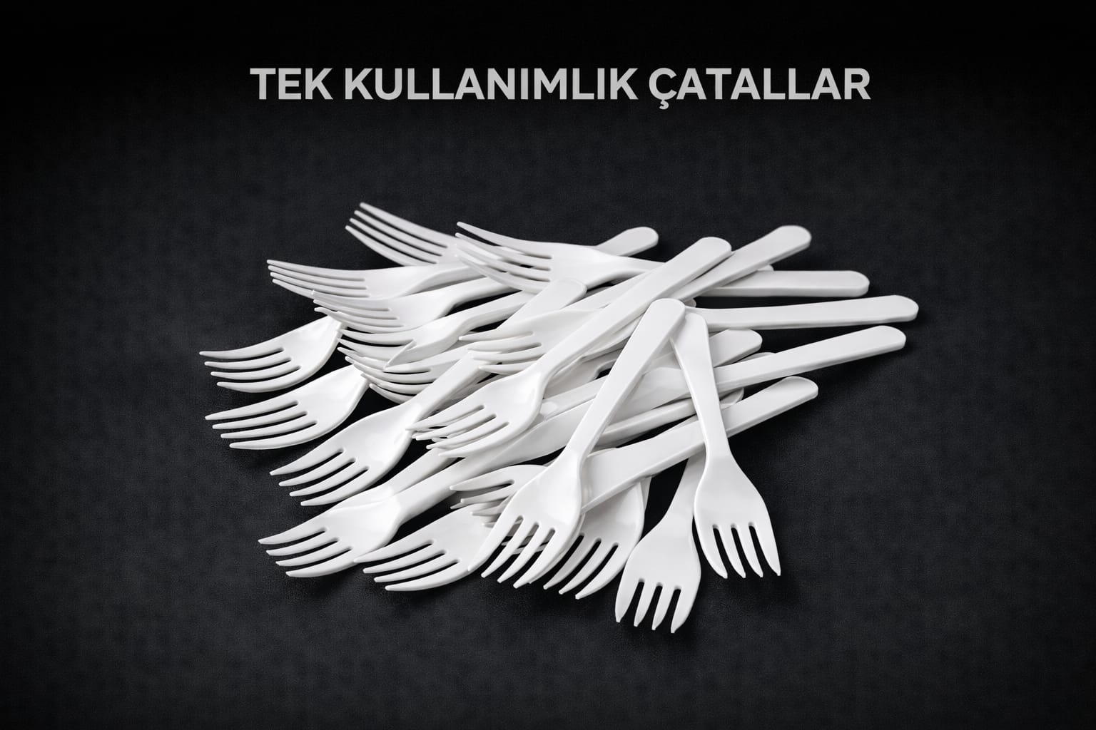 Plastik Tek Kullanımlık Çatal